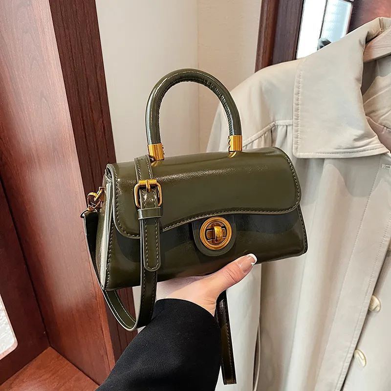 Morellybear PU Crossbody One Shoulder Handbag Women's Multicolor-27