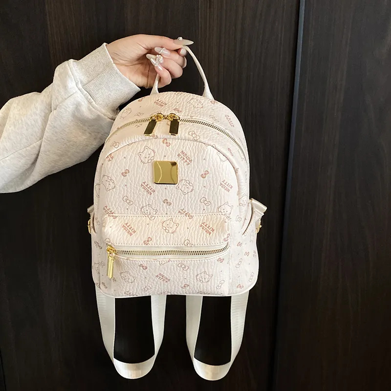 Morellybear PU Backpack Women's Multicolor-15