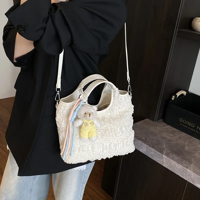 Morellybear PU One Shoulder Handbag Regular Women's Multicolor-5