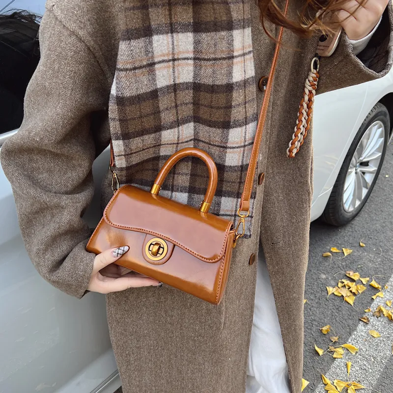 Morellybear PU Crossbody One Shoulder Handbag Women's Multicolor-7