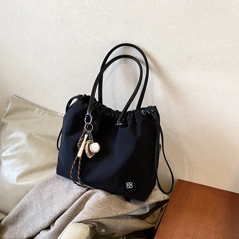 Morellybear PU Handbag, Shoulder Bag Regular Women's Black/White/Brown/Khaki-3