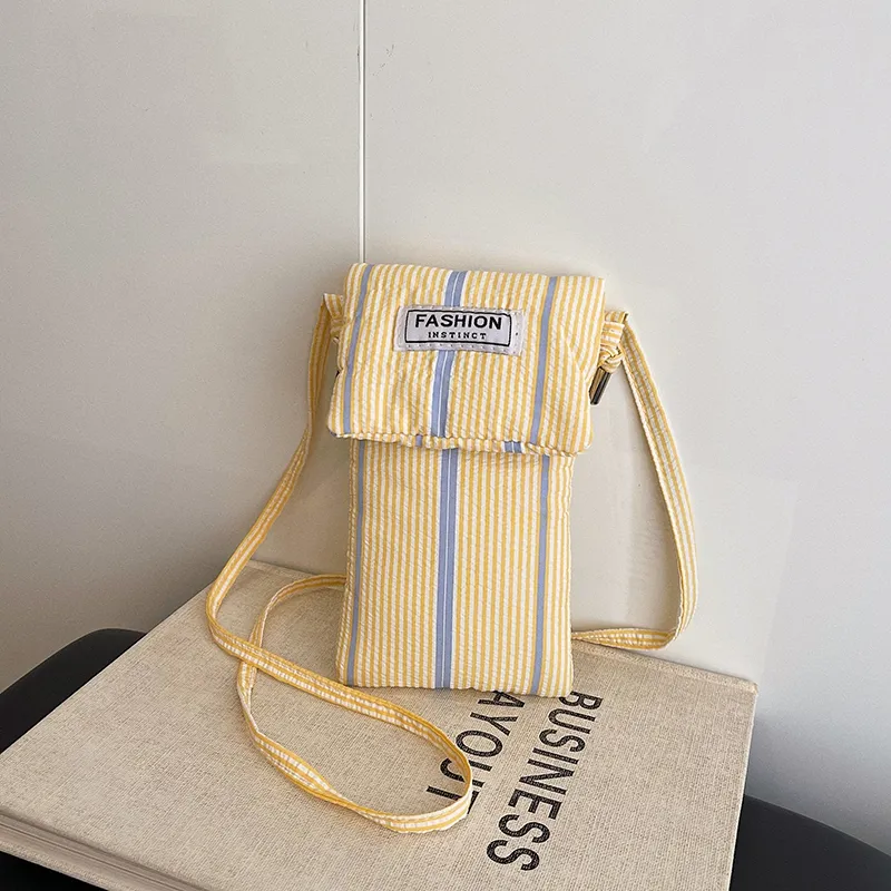 Morellybear Polyester Crossbody Bag Women's Pink/Blue/Yellow-20