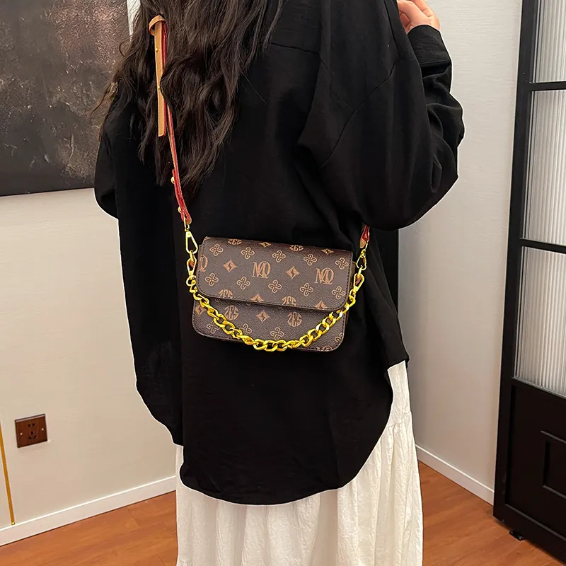 Morellybear PVC Crossbody Bag Women's Multicolor/Coffee-9