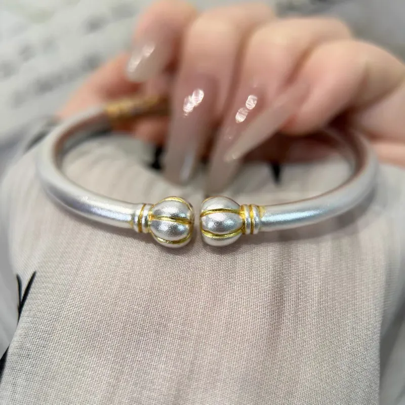 Centennial Chuanqi Pure Silver 999.9 Bangles Unisex-8