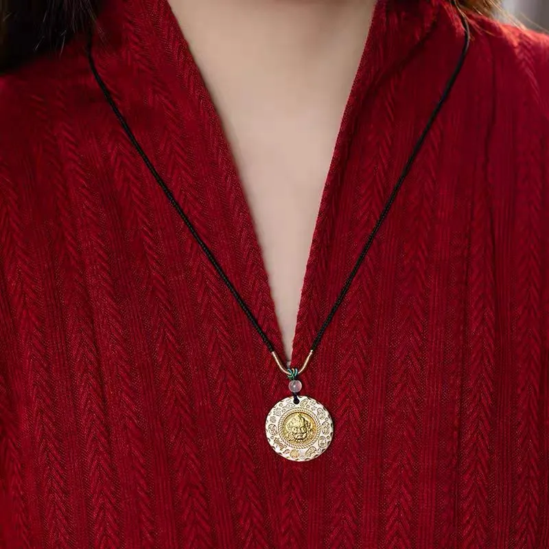 Centennial Chuanqi 999 Fine Silver Pendants Unisex-4