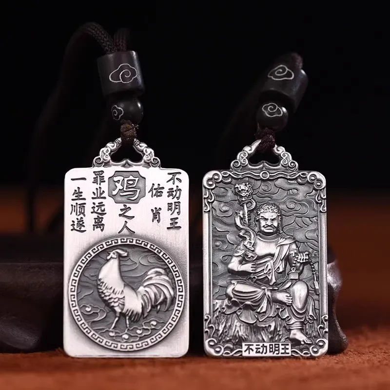 Centennial Chuanqi 999 Fine Silver Pendants Unisex-19