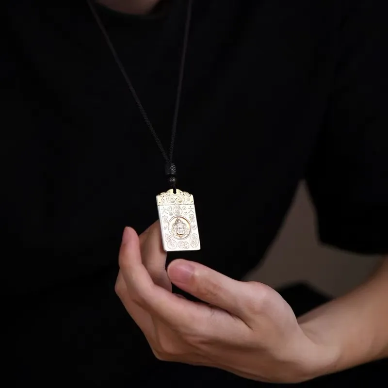 Centennial Chuanqi 999 Fine Silver Pendants Unisex-2