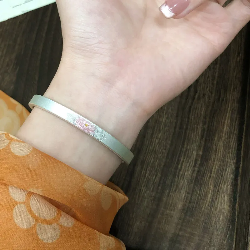 Centennial Chuanqi Pure Silver 999.9 Bangles Women's-3