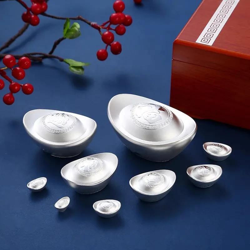 Centennial Chuanqi 999 Fine Silver Yuanbao Unisex-2
