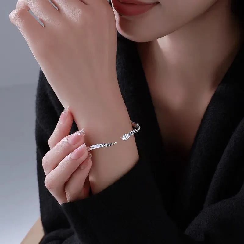 Centennial Chuanqi Pure Silver 999.9 Bangles Women's-3