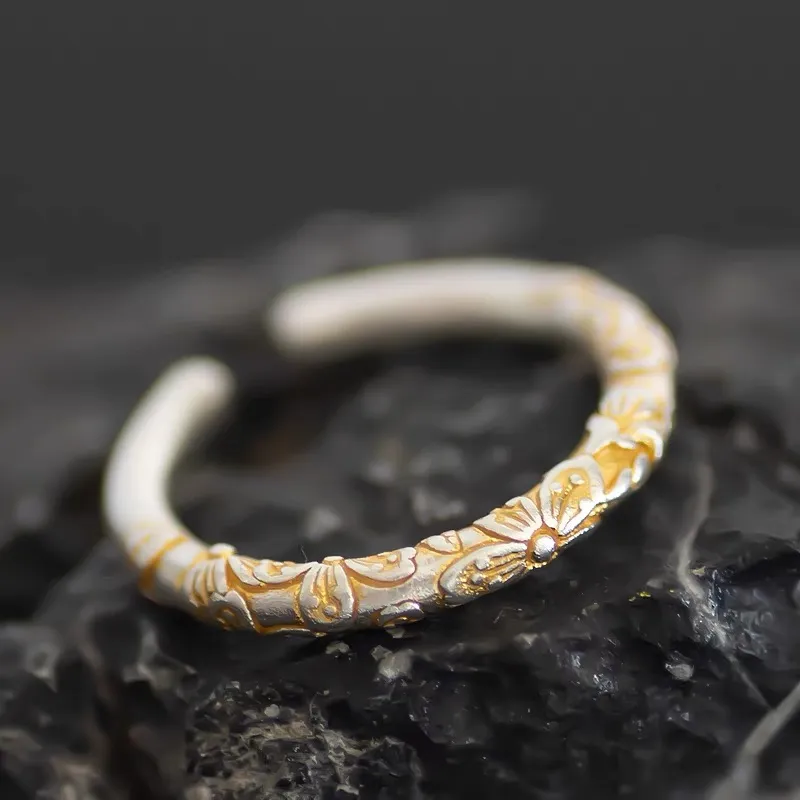 Centennial Chuanqi 999 Fine Silver Rings Women's-3