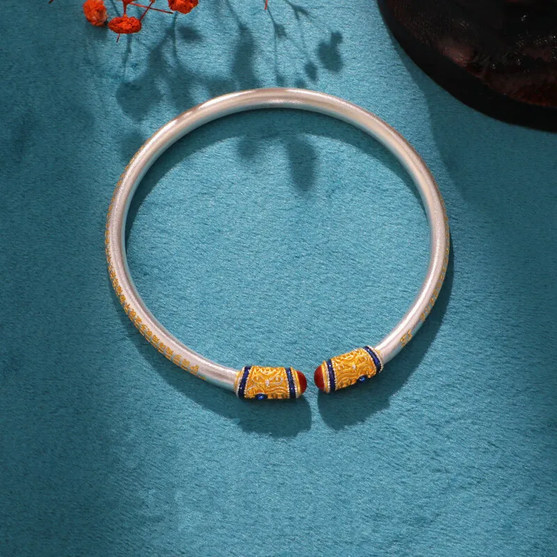 Centennial Chuanqi Pure Silver 999.9 Bangles Women's-2