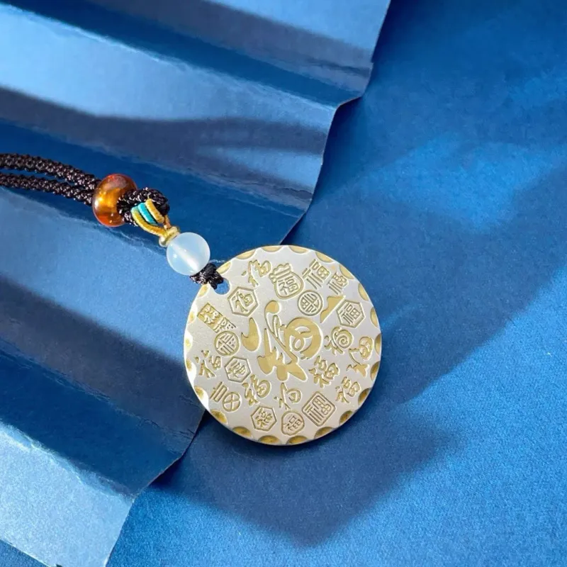 Centennial Chuanqi 999 Fine Silver Pendants Unisex-5