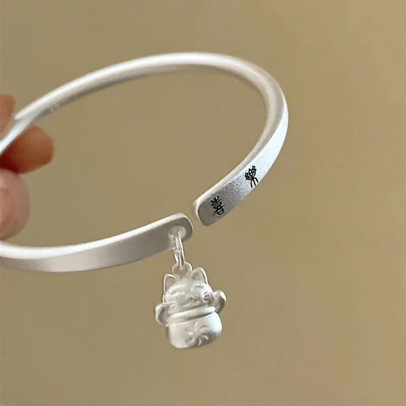 Centennial Chuanqi 999 Fine Silver Bangles Women's-3