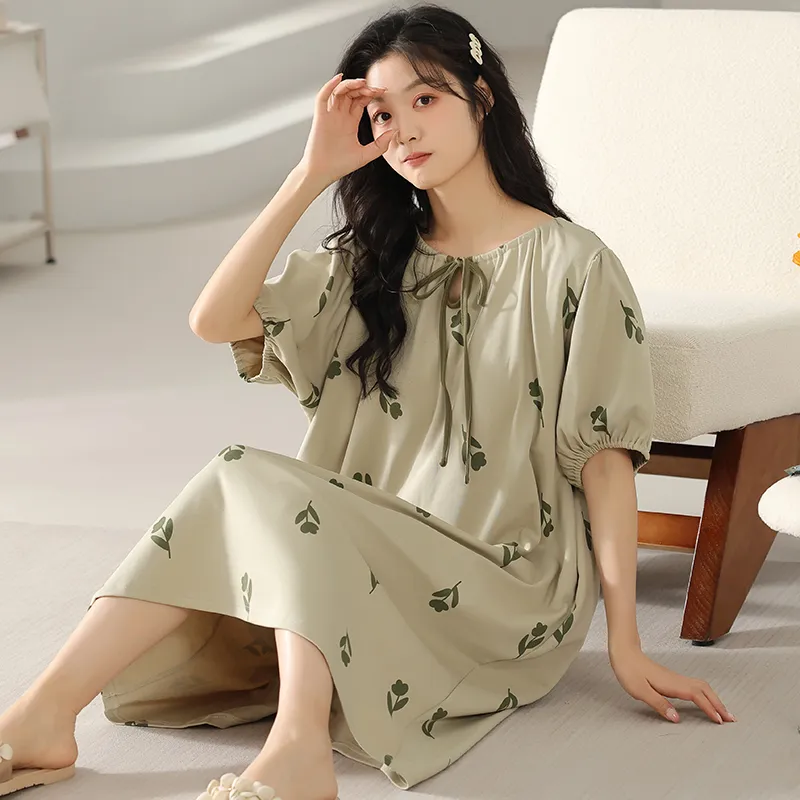 Floating Light Islands Nightgown Women's-4