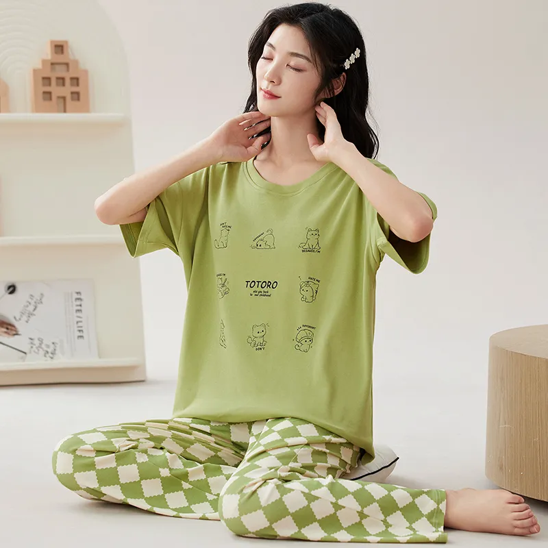 Floating Light Islands Pajama Set Women's-3