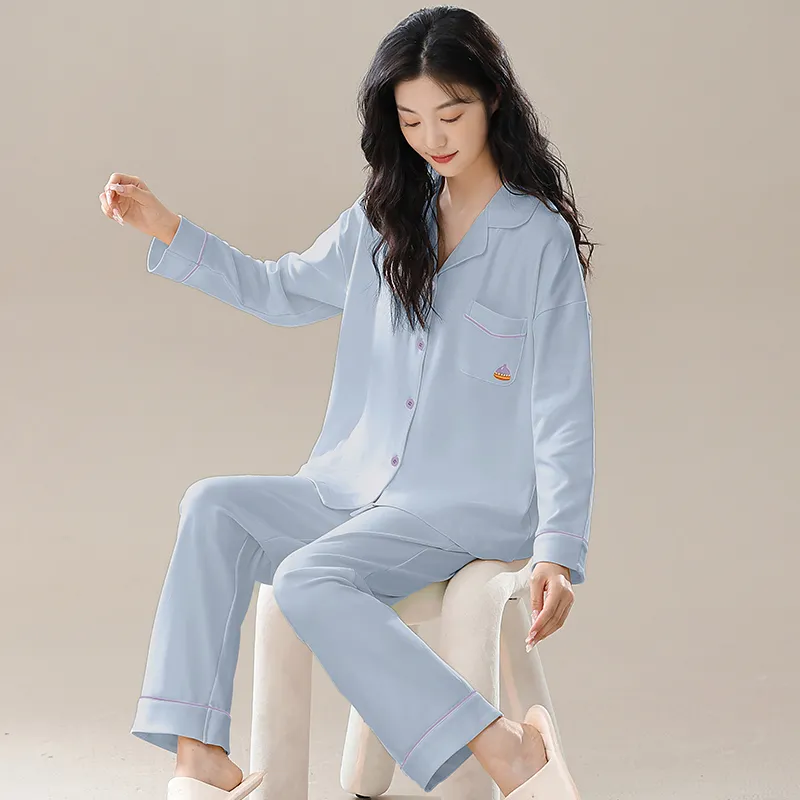 Floating light islands Women's Pajama Sets-1