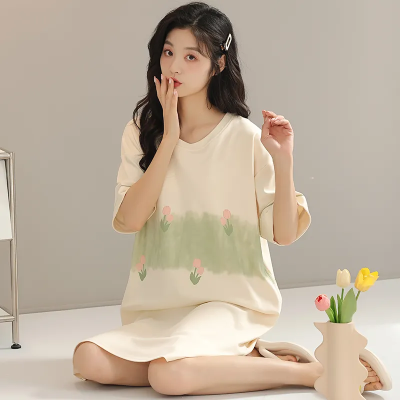 Floating Light Islands Nightgown Women's-6