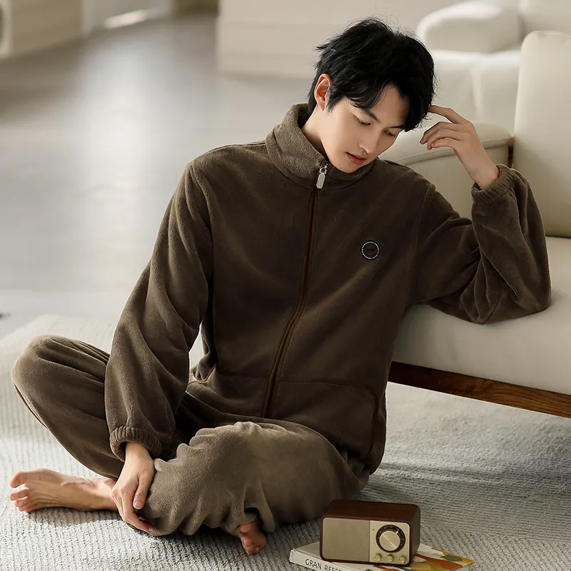 Floating Light Islands Pajama Set Men's-5