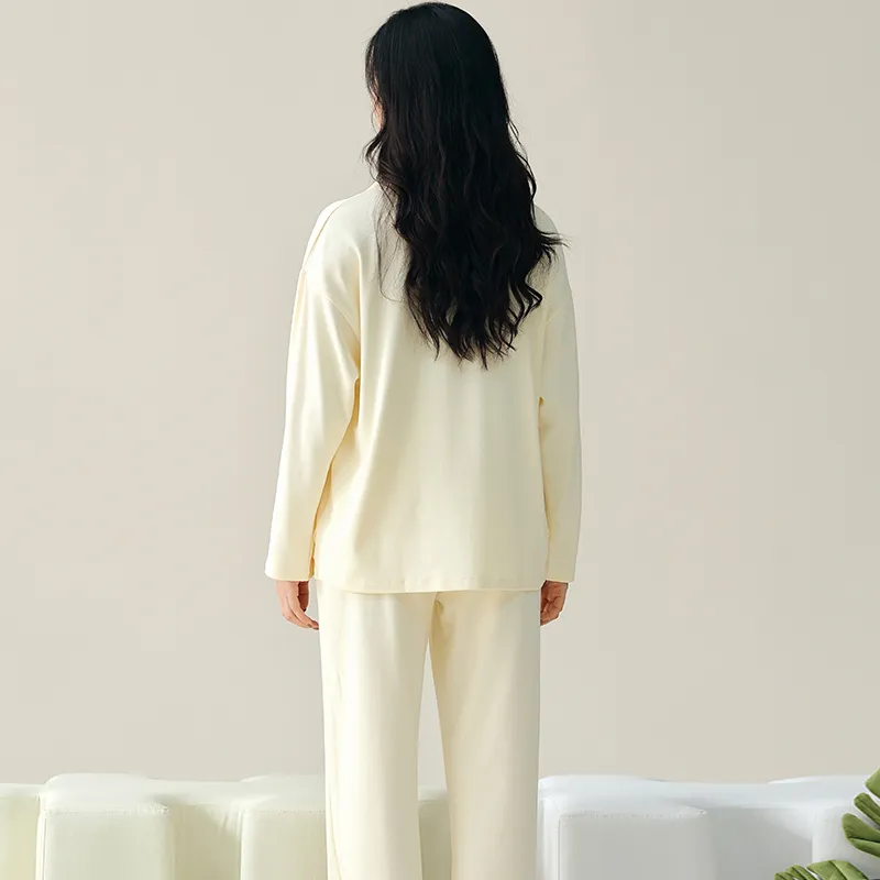 Floating Light Islands Pajama Set Women's Box White-5