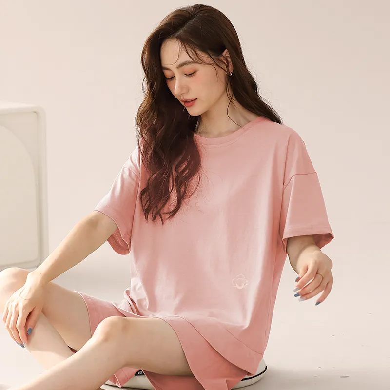 Floating Light Islands Pajama Set Women's Gift Box Set Azure-5