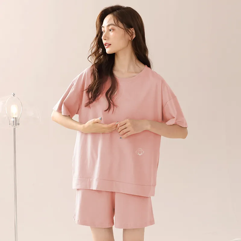 Floating Light Islands Pajama Set Women's Gift Box Set Azure-2