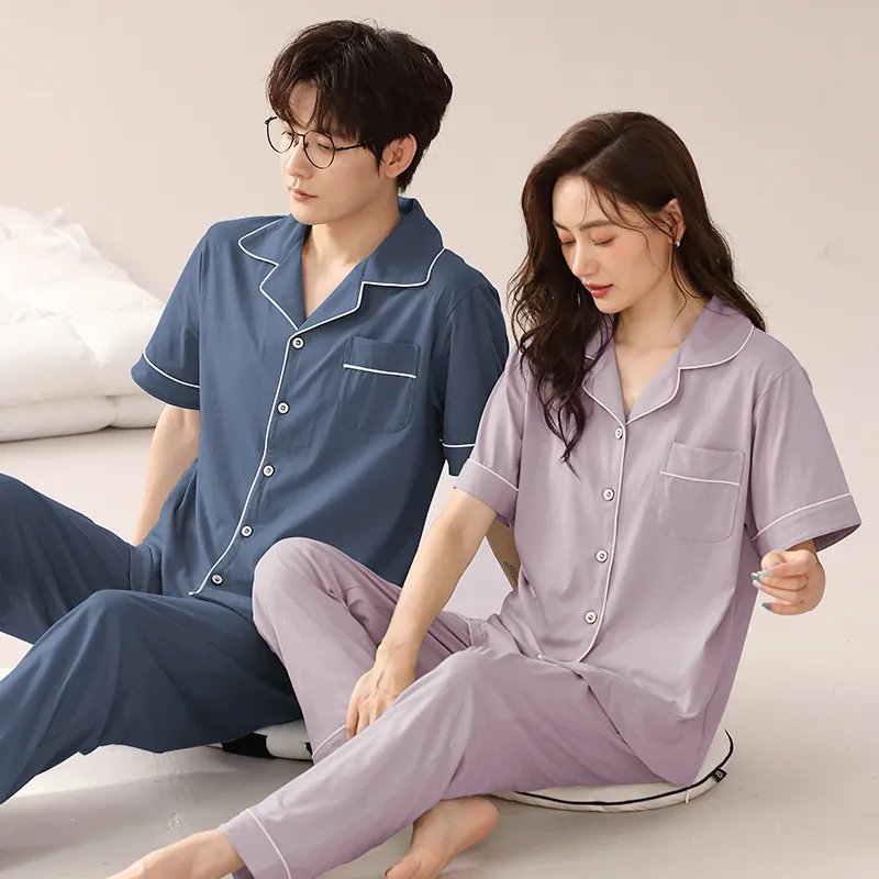 Floating Light Islands Pajama Set Men's Box Dark Gray-7