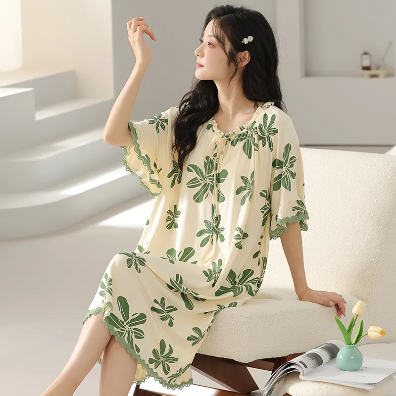 Floating Light Islands Nightgown Women's-1