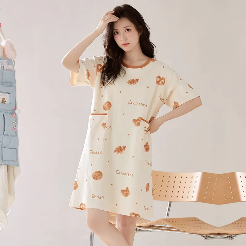 Floating Light Islands Nightgown Women's-2