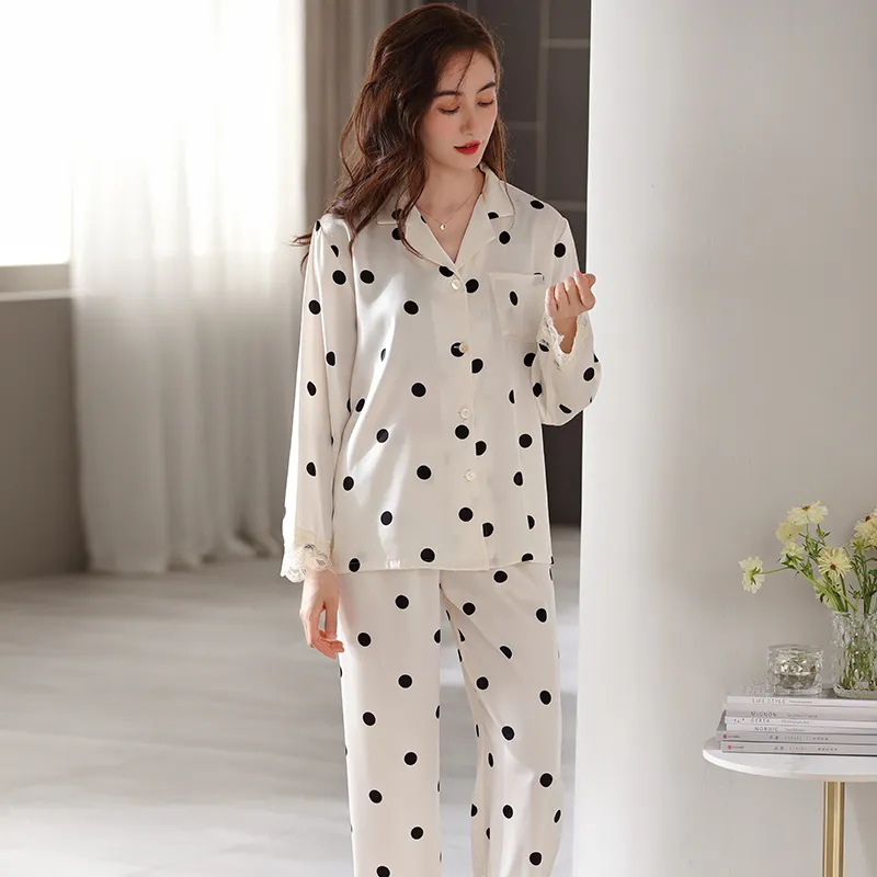 Floating Light Islands Pajama Set Women's Box Ecru-5