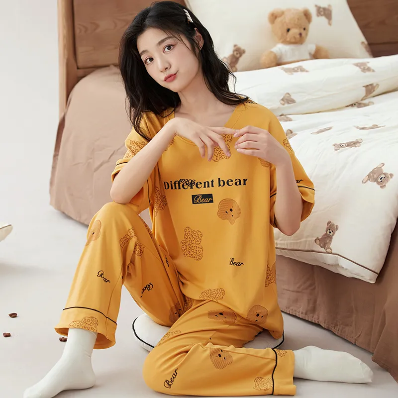 Floating Light Islands Pajama Set Women's-5