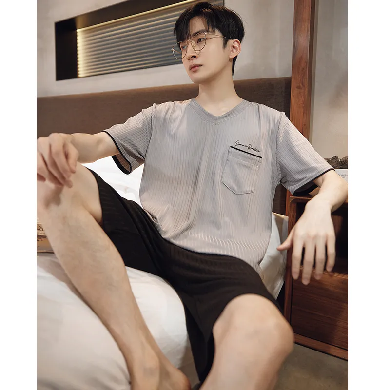 Floating Light Islands Pajama Set Men's-1