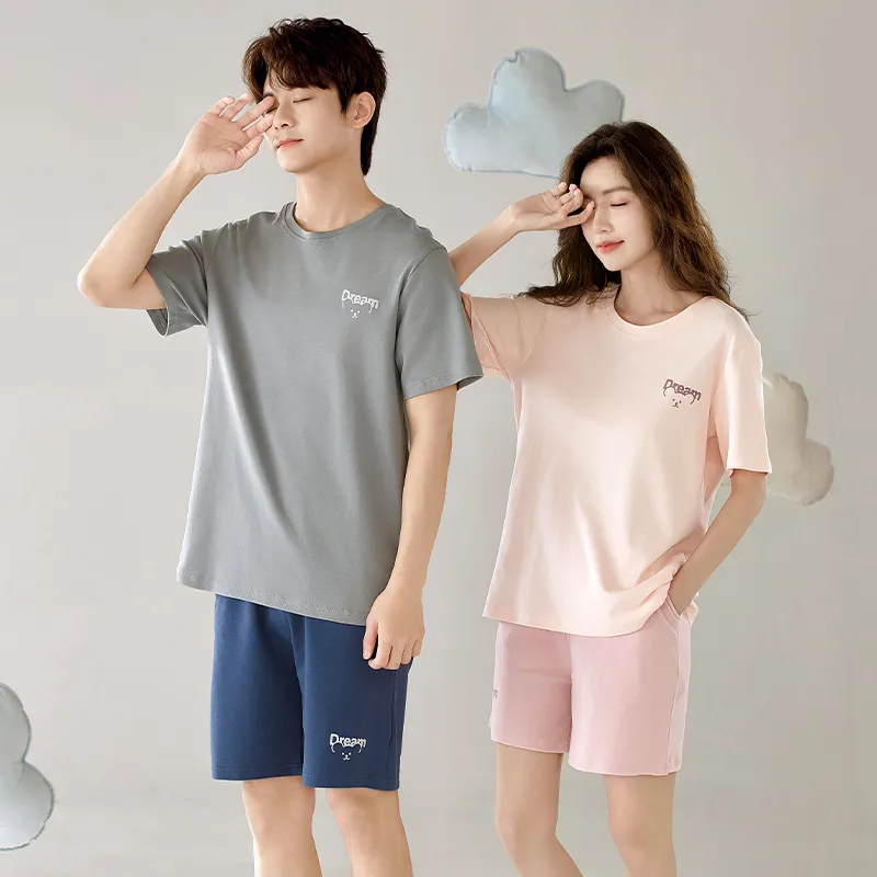 Floating Light Islands Pajama Set Unisex Image Color-3