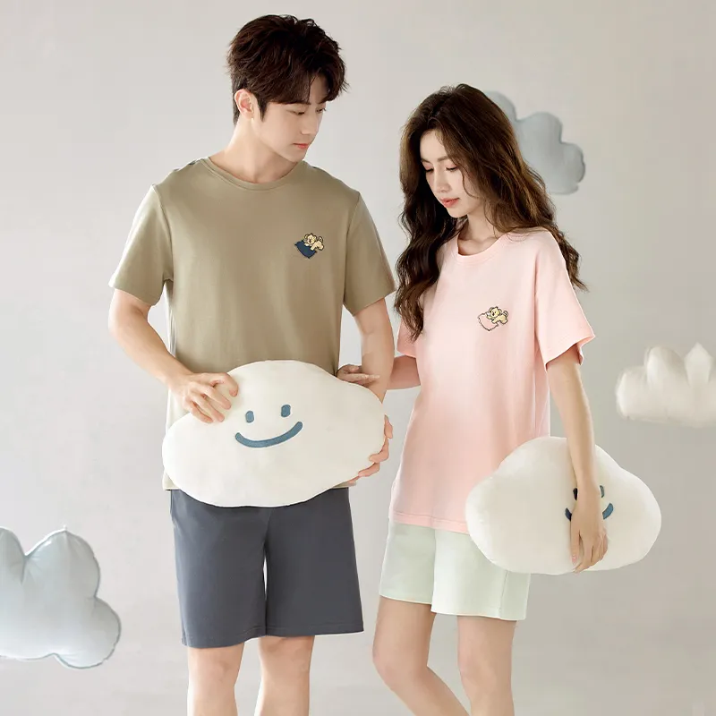 Floating Light Islands Pajama Set Unisex Two Piece Set-3