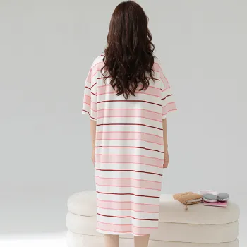 Floating Light Islands Nightgown Women's Gift Box Set Pink White