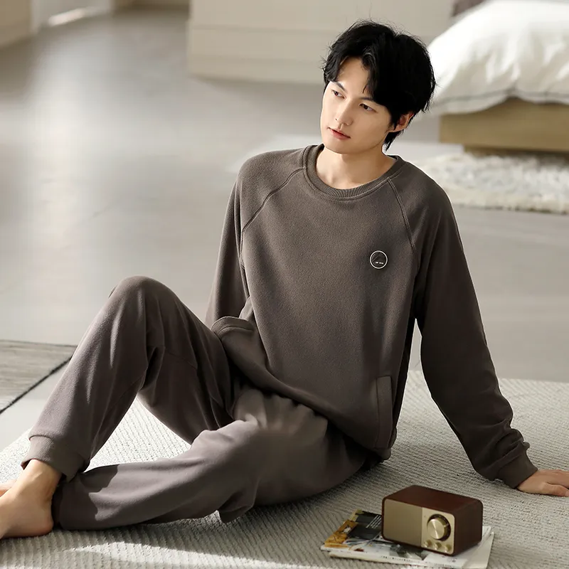 Floating Light Islands Pajama Set Men's-5