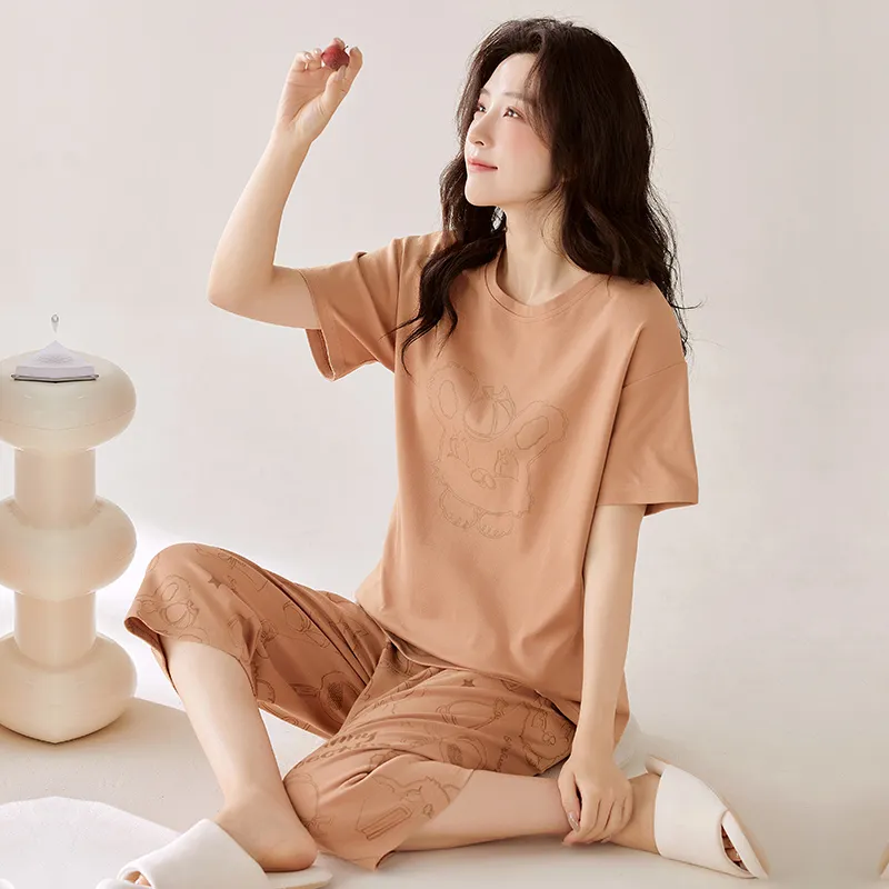 Floating Light Islands Pajama Set Women's-3