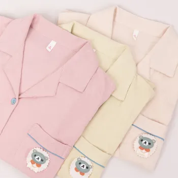 Floating Light Islands Pajama Set Women's Box Pink