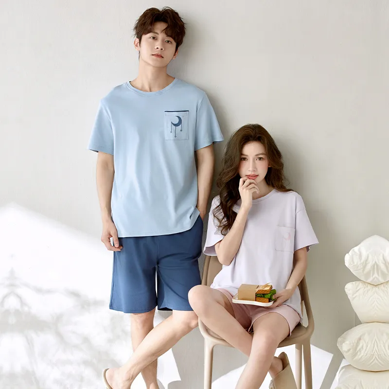 Floating Light Islands Pajama Set Unisex Two Piece Set-6