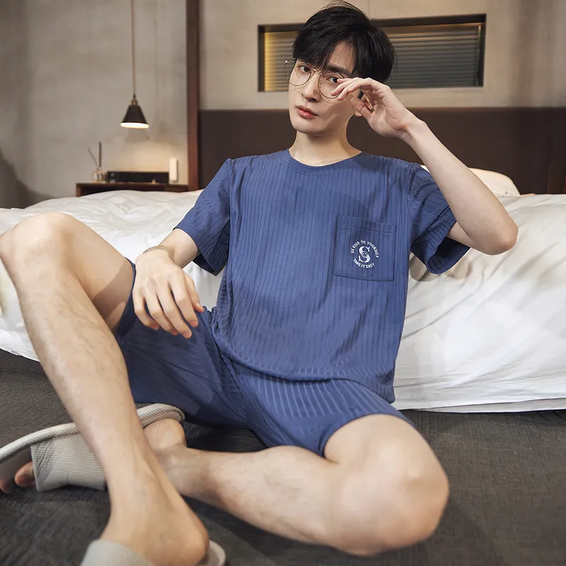 Floating Light Islands Pajama Set Men's-6