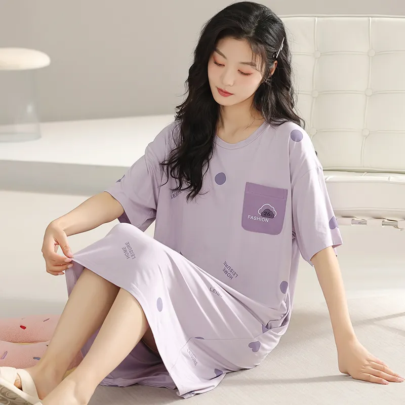 Floating Light Islands Nightgown Women's-5