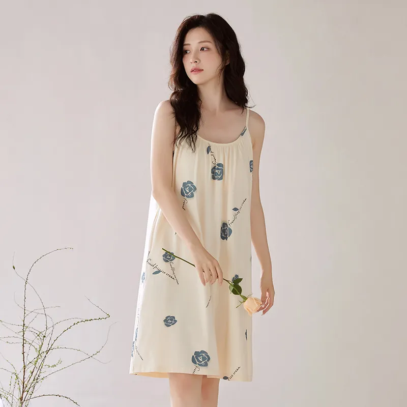 Floating Light Islands Nightgown Women's-2