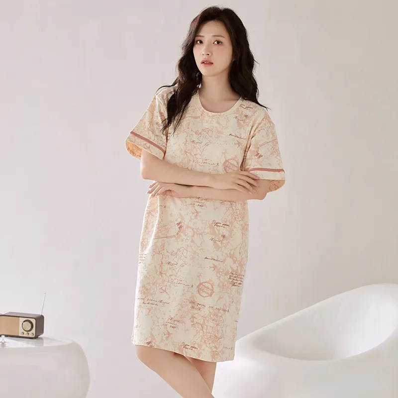 Floating Light Islands Nightgown Women's-3