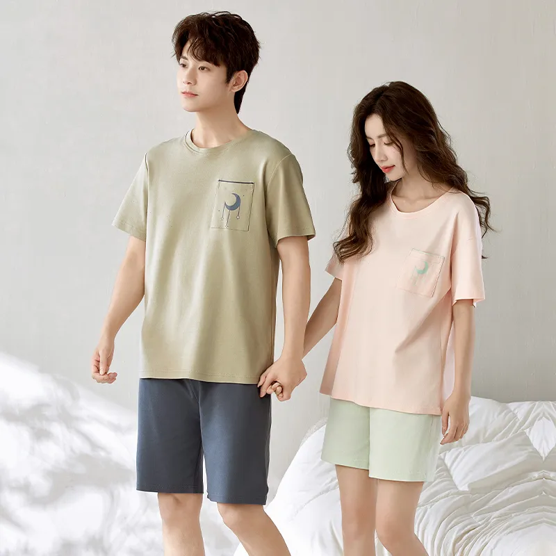 Floating Light Islands Pajama Set Unisex Two Piece Set-1