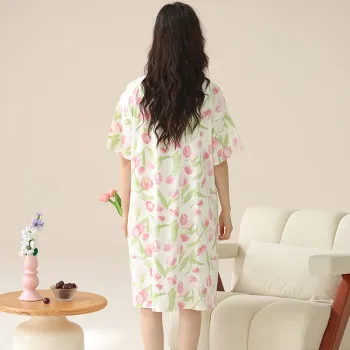 Floating Light Islands Nightgown Women's Pink