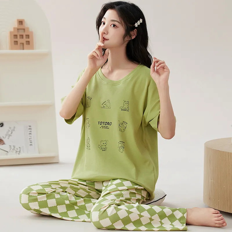 Floating Light Islands Pajama Set Women's-4
