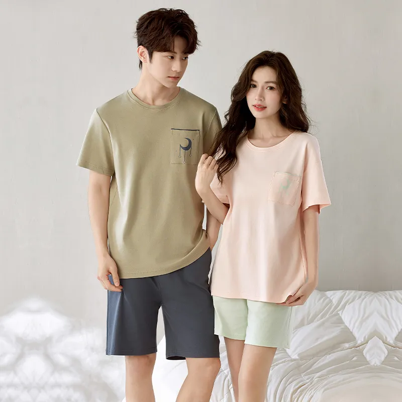 Floating Light Islands Pajama Set Unisex Two Piece Set-3