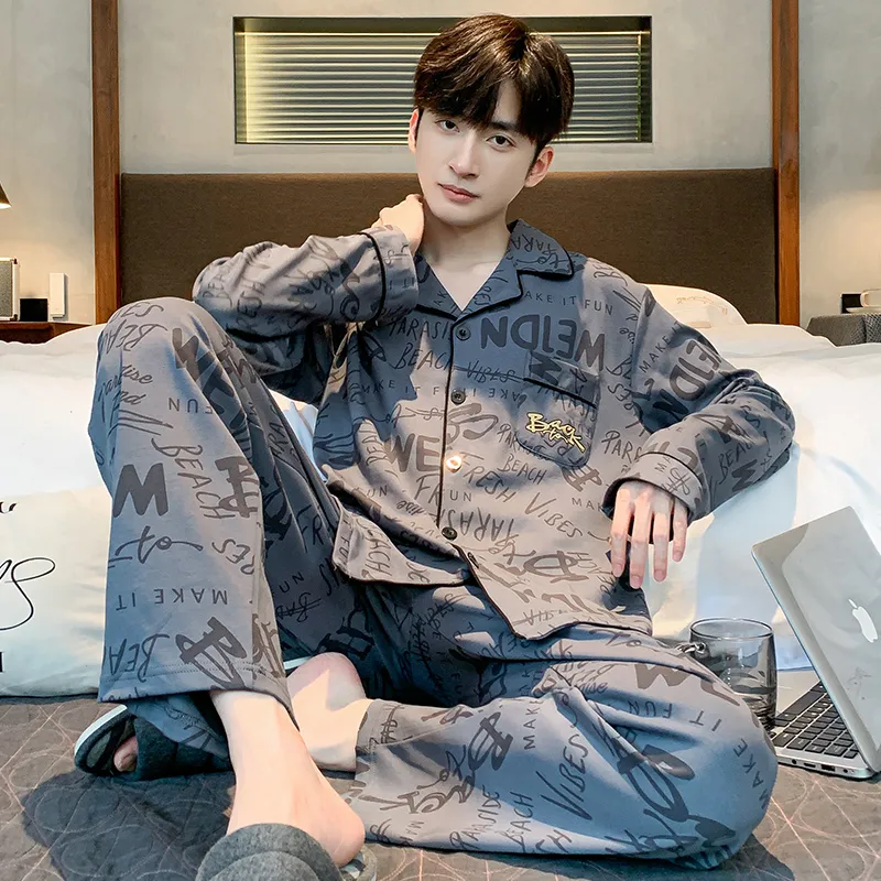 Floating light islands Men Pajama Gift Boxes-3