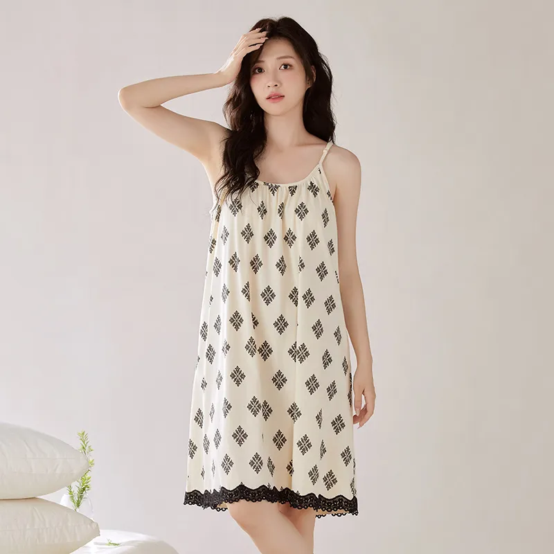 Floating Light Islands Nightgown Women's-2