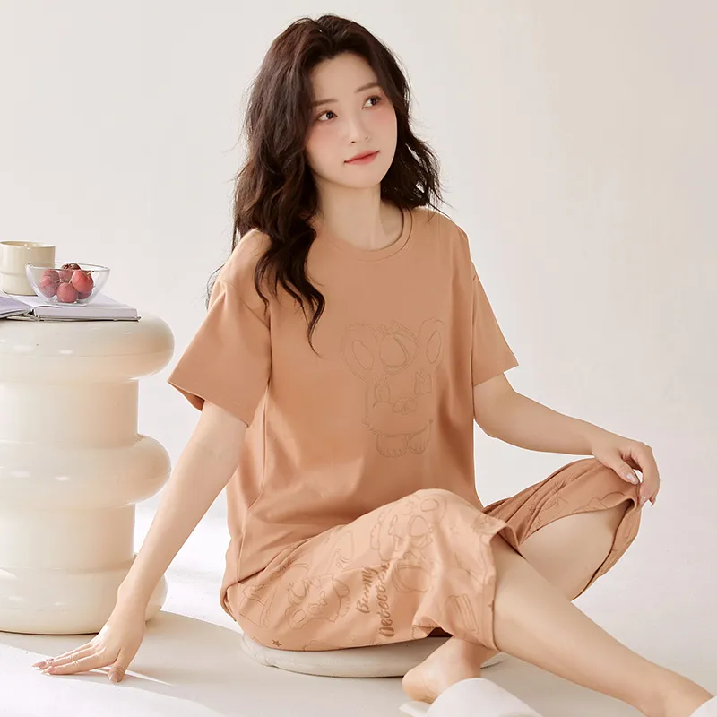Floating Light Islands Pajama Set Women's-5
